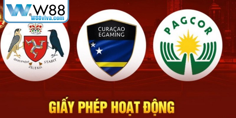 Giới thiệu tổng quan về giấy phép hoạt động của W88